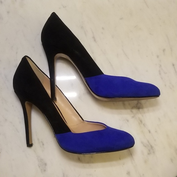 BCBGeneration PL-Bali Black/Cobalt Pumps - Picture 2 of 6